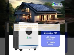 RPT-Battery 6KW Inverter mặt trời 51.2V 100AH LiFePO4 pin lithium cho 6KW 5.12KWh Tất cả trong một hệ thống lưu trữ năng lượng gia đình